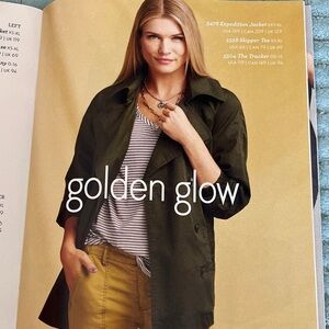 CAbi Olive Trench Coat